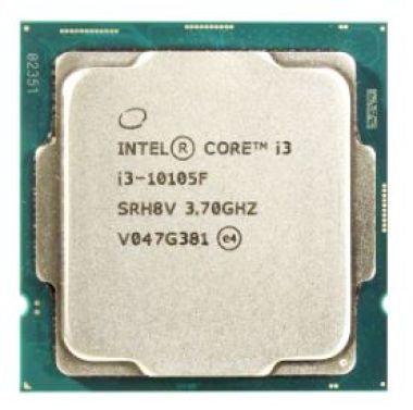 PU Intel Core I3 10105F (LGA1200, 3.70 GHz Turbo 4.40 GHz, 4C/8T, 6MB)