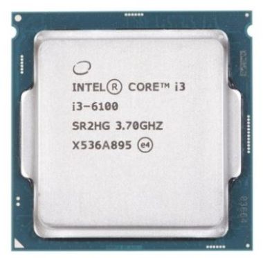 CPU Intel Core i3 6100 (LGA 1151-v1, 3.70GHz, 3M, 2 Cores 4 Threads)